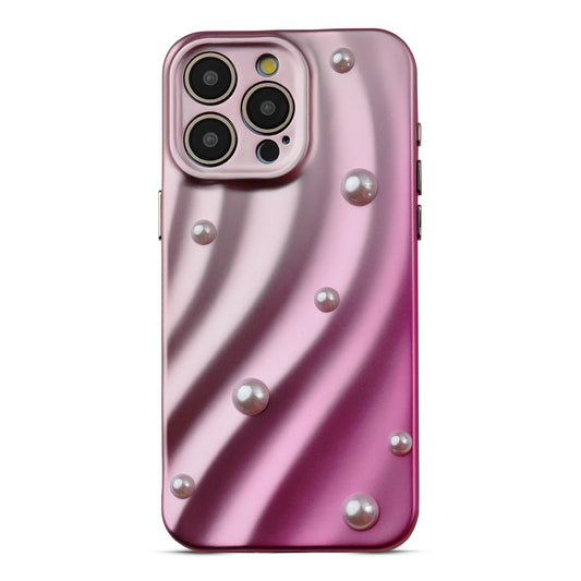 Luxury Matte Pearl Back Cover for Apple iPhone 15 Pro