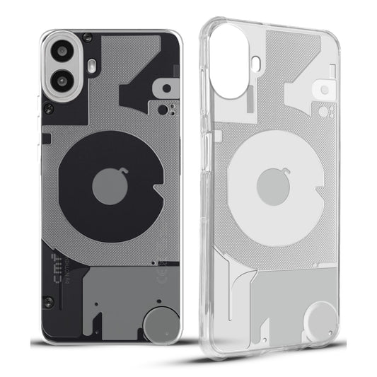 Soft Transparent Slim Fit Frosted Matte Silicone TPU Back Cover for CMF By Nothing Phone 1