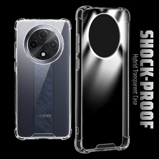 Shockproof Hybrid Transparent Phone Case For Oppo F27 Pro Plus 5G