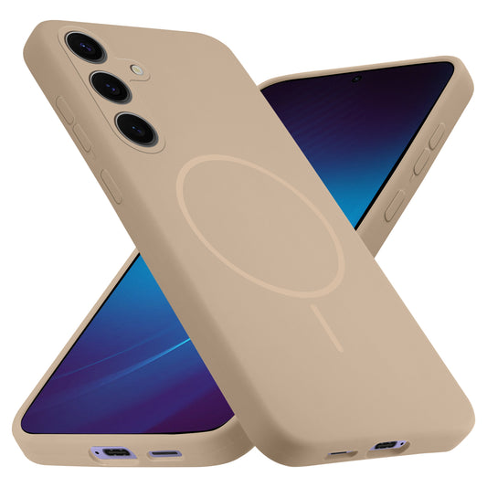 MagSafe Compatible Liquid Silicone Case For Samsung S25 Plus 5G