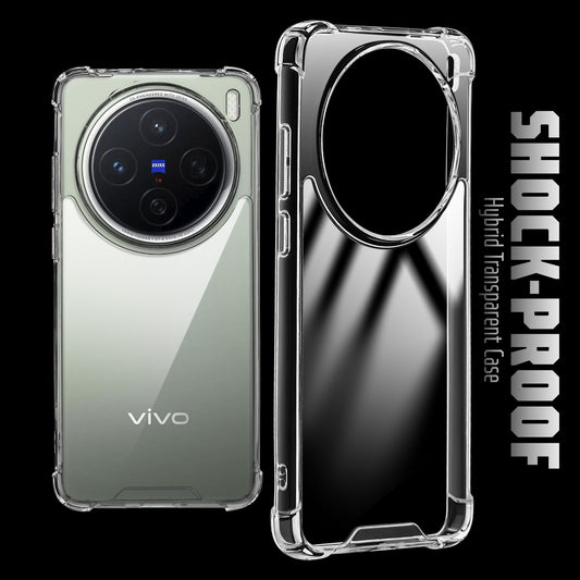 Shockproof Hybrid Transparent Phone Case For Vivo X200 5G