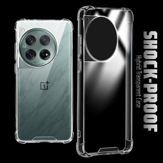 Shockproof Hybrid Transparent Phone Case For OnePlus 12 5G