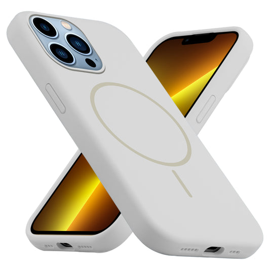 MagSafe Compatible Liquid Silicone Case For Apple iphone 13 Pro Max