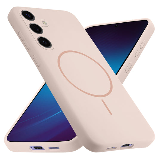 MagSafe Compatible Liquid Silicone Case For Samsung S25 Plus 5G