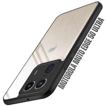 Soft Frame Clear Case For Motorola Moto Edge 50 Ultra 5G