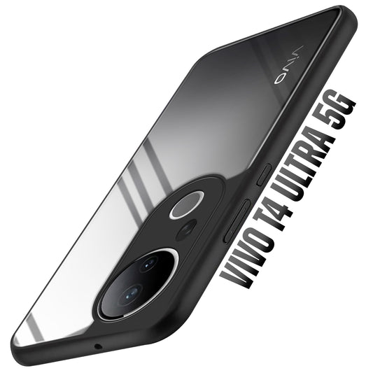 Soft Frame Clear Case For Vivo T4 Ultra 5G