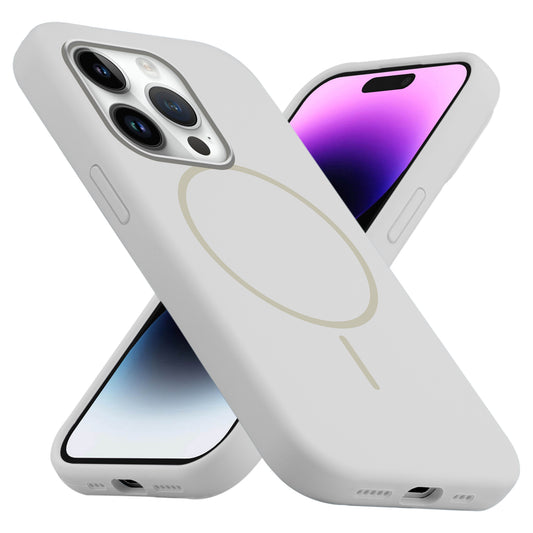 MagSafe Compatible Liquid Silicone Case For Apple iphone 14 Pro Max