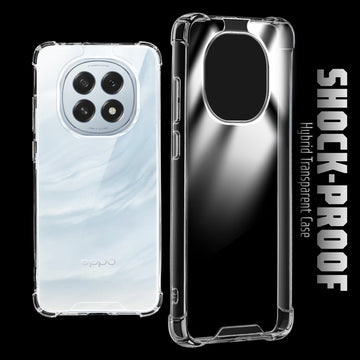 Shockproof Hybrid Transparent Phone Case For Oppo F29 5G