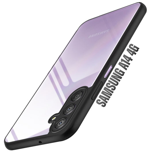 Soft Frame Clear Case For Samsung A14 4G