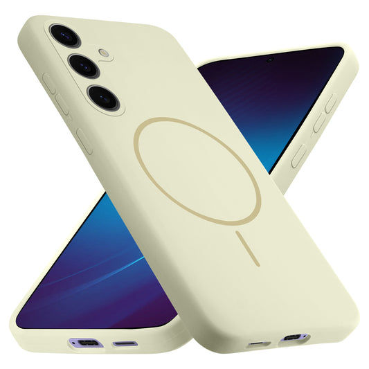 MagSafe Compatible Liquid Silicone Case For Samsung S25 Plus 5G