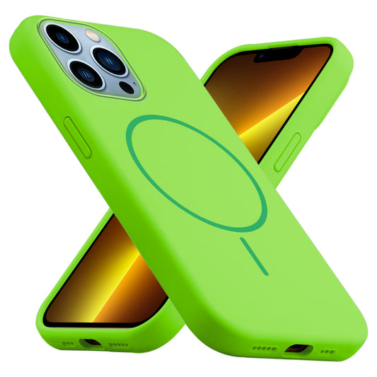 MagSafe Compatible Liquid Silicone Case For Apple iphone 13 Pro Max