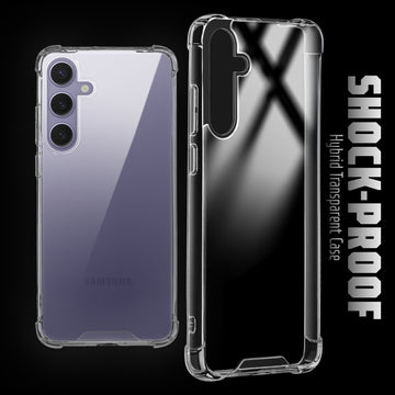 Shockproof Hybrid Transparent Phone Case For Samsung S25 Plus 5G