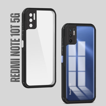Silicone Border Transparent Back Cover for Redmi Note 10T 5G
