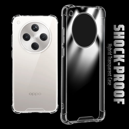 Shockproof Hybrid Transparent Phone Case For Oppo Find X8 5G