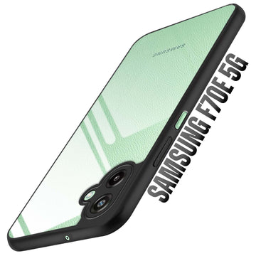 Soft Frame Clear Case For Samsung F70e 5G