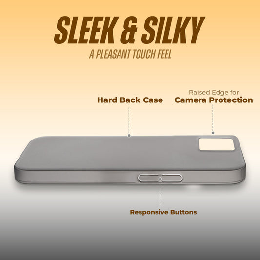 Ultra-Thin Frosted Matte Anti-Yellow Hard Back Case for Nothing Phone 1