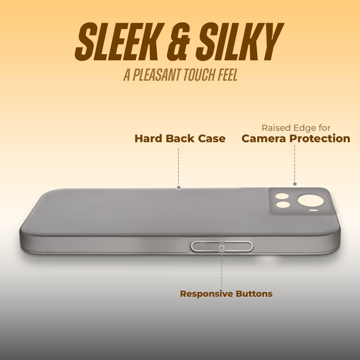 Ultra-Thin Frosted Hard Case for OnePlus 10R 5G