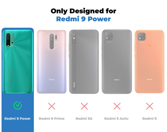 Soft Frame Clear Case For Redmi 9 Power