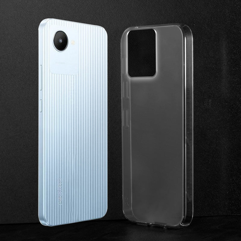 Crystal Clear Hard Back Anti-Yellowing Phone Case For Realme C30