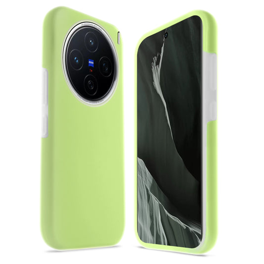 Smooth Touch Soft Silicone Back Case for Vivo X200 5G with Camera Protection for a Sleek and Stylish Look