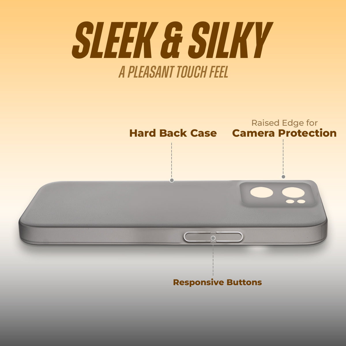 Ultra-Thin Frosted Hard Case for OnePlus Nord CE 2 5G