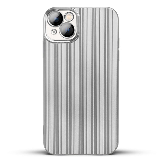 Shiny Chrome Line Back Cover for Apple iPhone 13