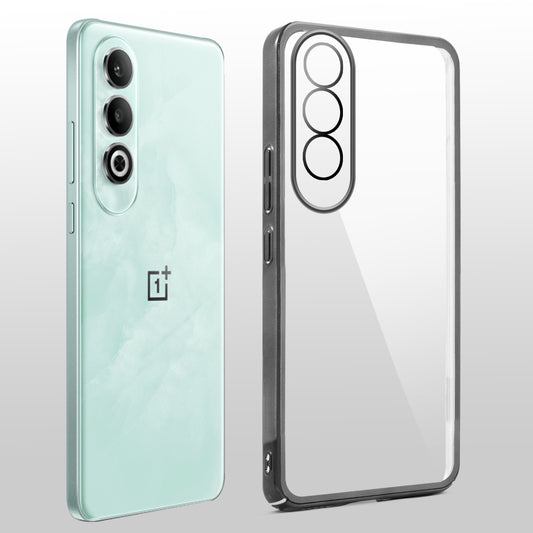 Crystal Clear Premium Shiny Edges Hard Back Case For OnePlus Nord CE 4 5G