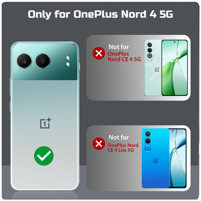 3D Design Camera Ring Case For OnePlus Nord 4 5G