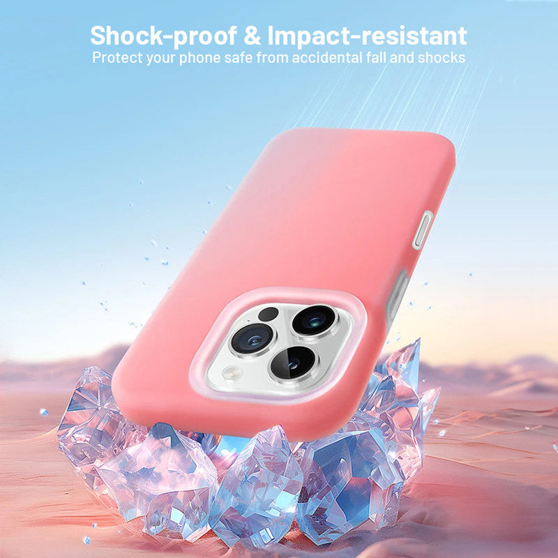 Smooth Touch Soft Silicone Back Case for Apple iPhone 16 Pro with Camera Protection for a Sleek and Stylish Look