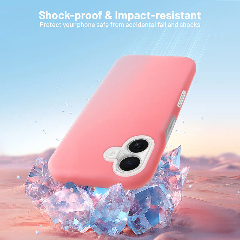 Smooth Touch Soft Silicone Back Case for Apple iPhone 16 Plus with Camera Protection for a Sleek and Stylish Look