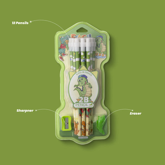 Cartoon Pencil Set