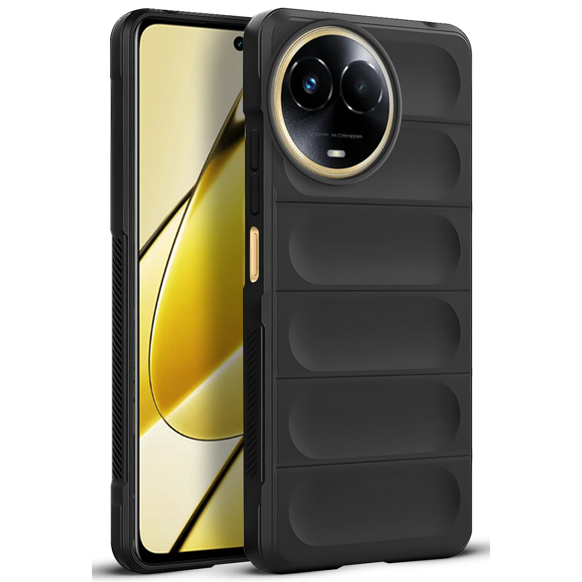 Soft Silicone Comfort Grip Back Cover Case For Realme 11X 5G