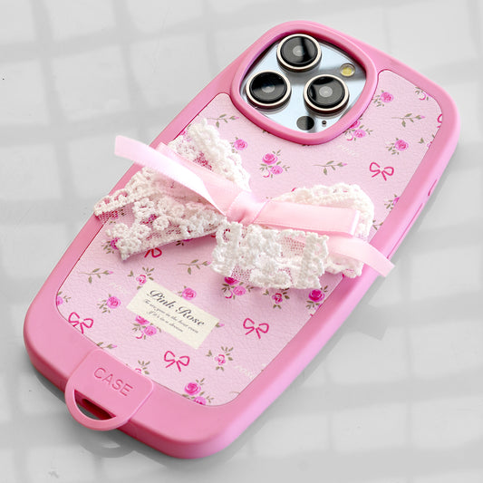 Luxury Bowknot Back Cover for Apple iPhone 14 Pro