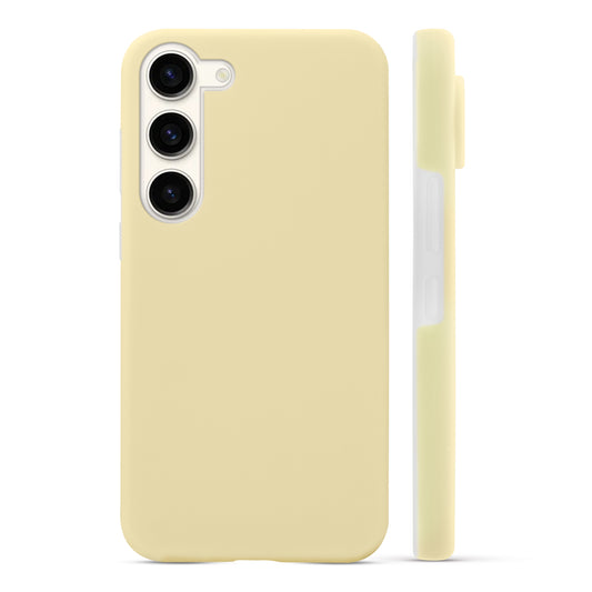 Smooth Touch Soft Silicone Back Case for Samsung S23 5G with Camera Protection for a Sleek and Stylish Look