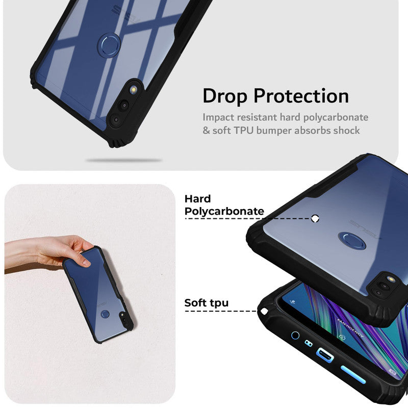 Premium Acrylic Transparent Back Cover for Asus Zenfone Max Pro M1