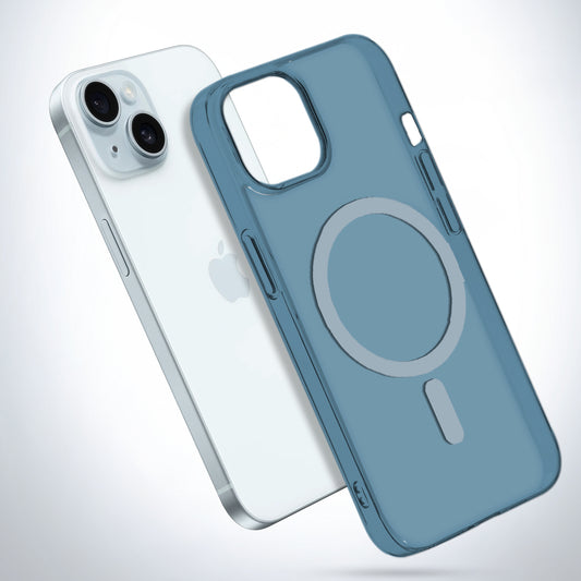 Crystal Clear Hard Back Anti-Yellowing with MagSafe Compatibility Phone Case For Apple iPhone 15