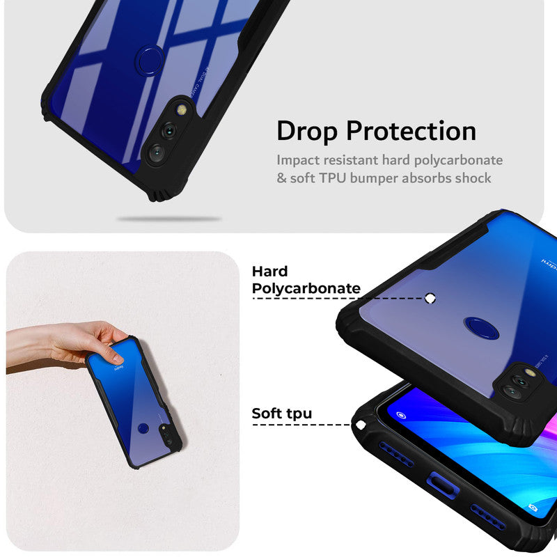 Premium Acrylic Transparent Back Cover for Redmi 7