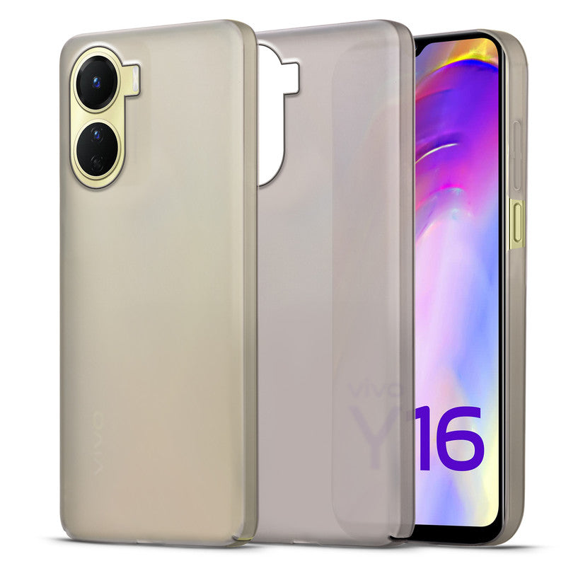 Ultra-Thin Frosted Hard Case for Vivo Y16