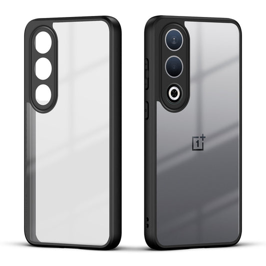 Premium Back Cover With Silicon Soft Framed Edges & Clear Back Cover For OnePlus Nord CE 4 5G