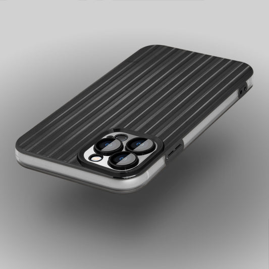 Shiny Chrome Line Back Cover for Apple iPhone 13 Pro Max