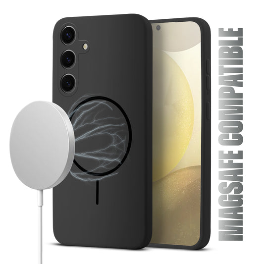 MagSafe Compatible Liquid Silicone Case For Samsung S25 5G