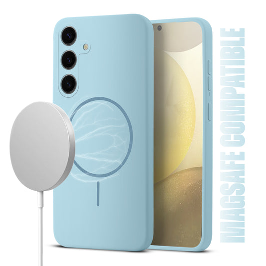 MagSafe Compatible Liquid Silicone Case For Samsung S25 5G