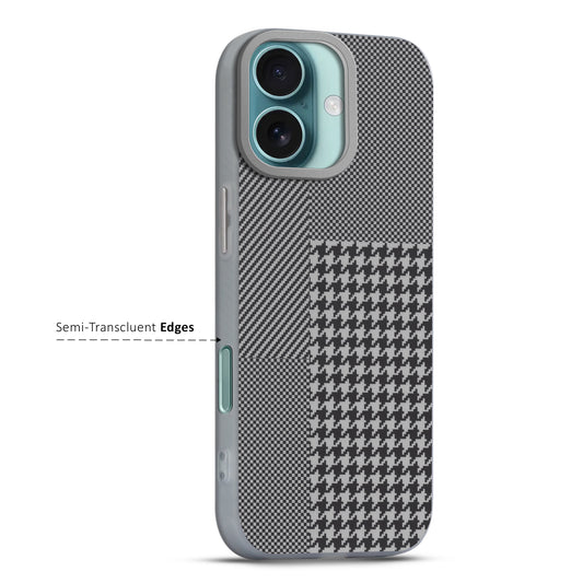 Elegant Hybrid Pattern Design Back Case For Apple iPhone 16
