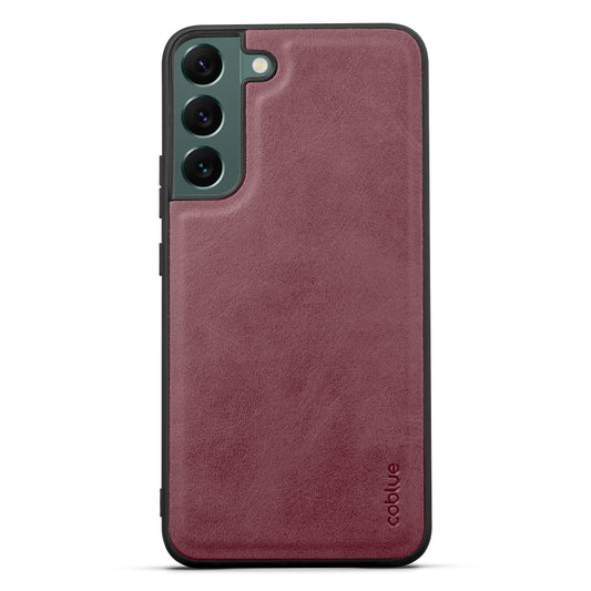 Elegant Leather Finish Back Cover for Samsung S22 Plus 5G