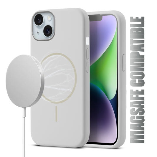MagSafe Compatible Liquid Silicone Case For Apple iPhone 14 Plus