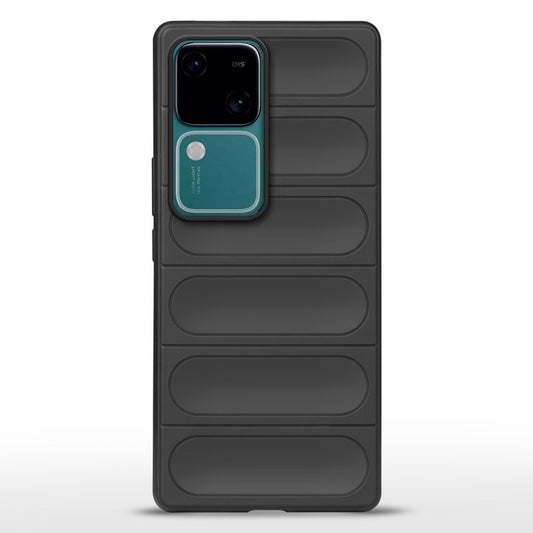 Liquid Soft Silicone Case Minimalistic Design With Camera Protection Back Cover For Vivo V30 Pro 5G
