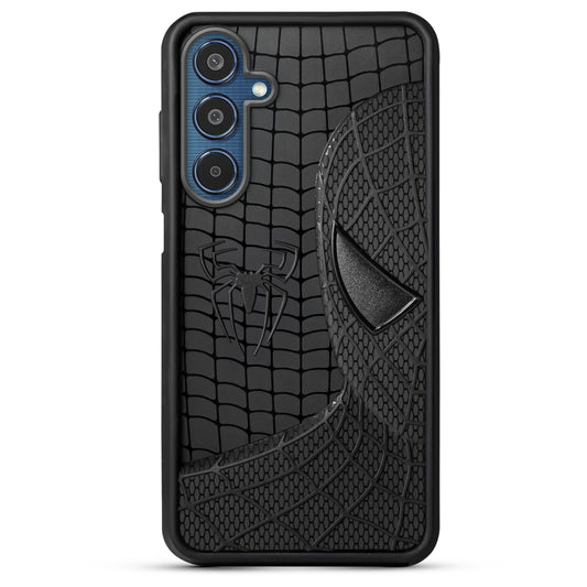3D Design Soft Silicone Case With Matte Ring Camera Protection Back Cover For Samsung M35 5G