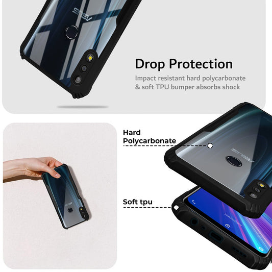 Premium Acrylic Transparent Back Cover for Asus Zenfone Max Pro M2