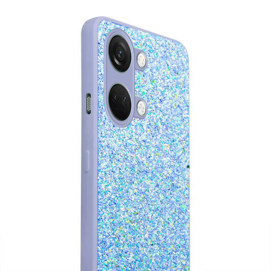 Sparkling Glitter Sequin Case with Camera Shield Back Cover For OnePlus Nord 3 5G