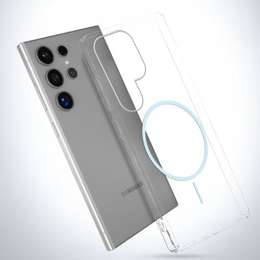 Crystal Clear Anti-Yellowing Magsafe Case For Samsung S23 Ultra 5G